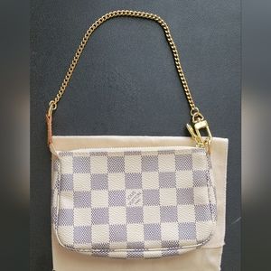 (SOLD) Louis Vuitton Mini Pochette Azur